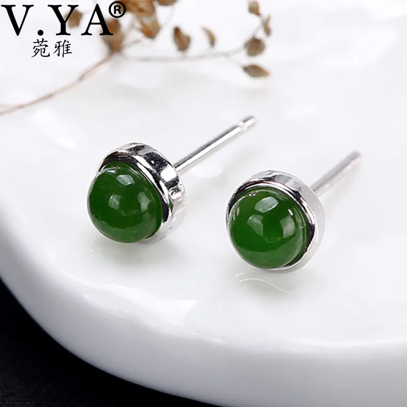 V.YA S925 Изящные Ювелирные изделия из серебра серьги Для женщин хорошее ювелирное