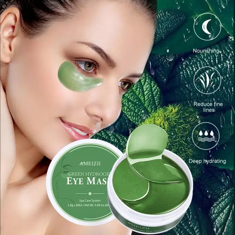 60pcs Eye Patches Mask Hyaluronic Seaweed Moisturizing Dark Circles Eye Bags Remove Anti Wrinkle Beauty Eye Skin Care TSLM1
60pcs Eye Patches Mask Hyaluronic Seaweed Moisturizing Dark Circles Eye Bags Remove Anti Wrinkle Beauty Eye Skin Care TSLM1