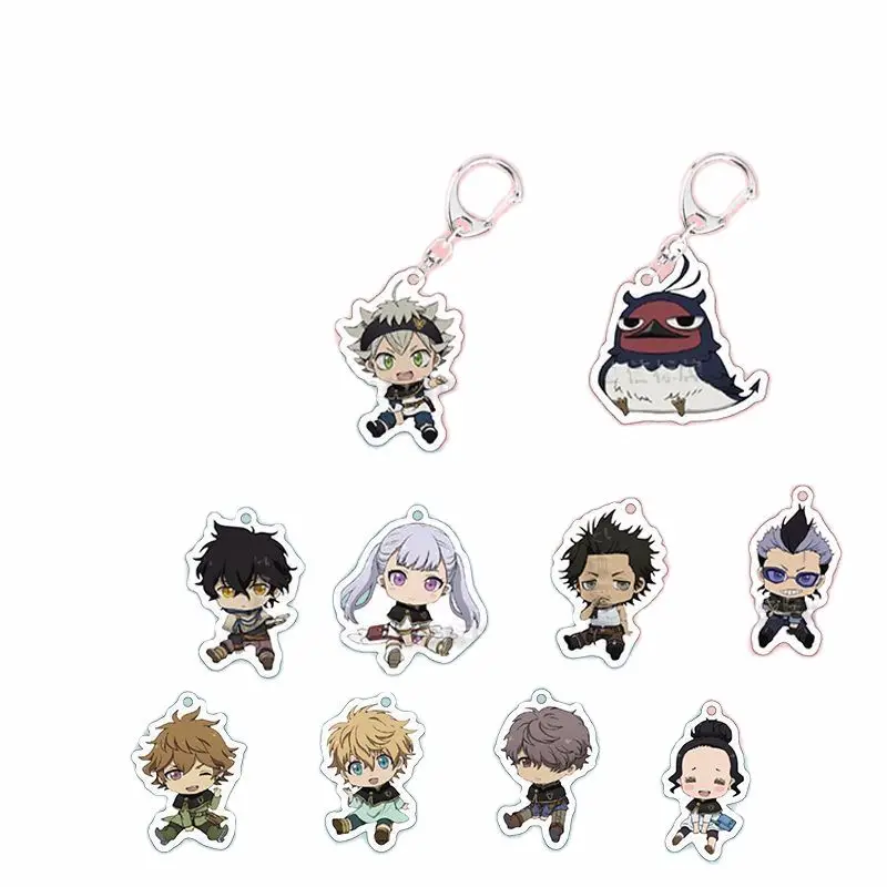 2021 Black Fourf Clover Asta Keychain Double Sided Acrylic Key Chain Pendant Anime Accessories Cartoon Key Ring
2021 Black Fourf Clover Asta Keychain Double Sided Acrylic Key Chain Pendant Anime Accessories Cartoon Key Ring