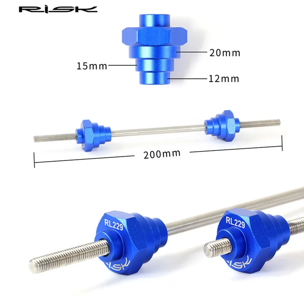 Bicycle Hub Rim Tuner Wheel Truing Stand 20/15/12mm QR Hub Thru Axle Adaptor Portable Aluminum Hub Cycling Repair Tools
Bicycle Hub Rim Tuner Wheel Truing Stand 20/15/12mm QR Hub Thru Axle Adaptor Portable Aluminum Hub Cycling Repair Tools