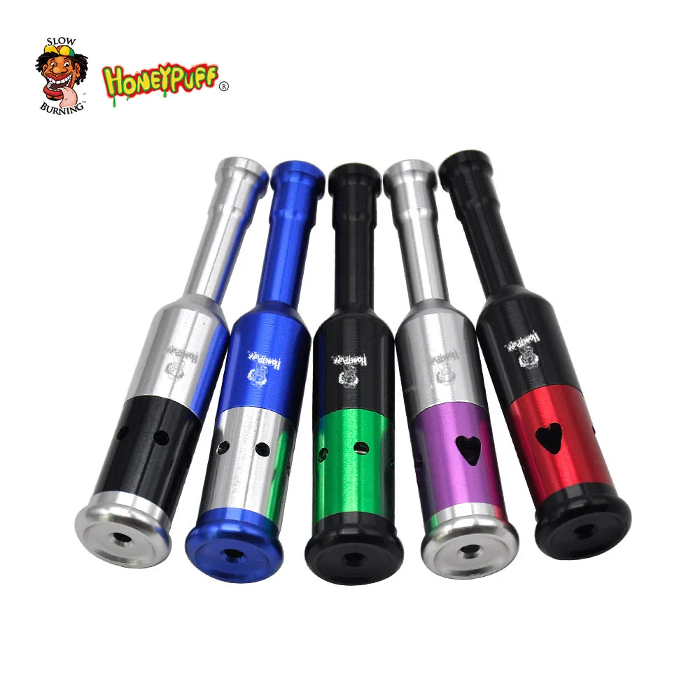 HONEYPUFF Aluminum Smoking Pipe 91MM Large Metal One Hitter Bat Cigarette Dugout Pipe Smoke Tobacco Herb Pipe Accessories
HONEYPUFF Aluminum Smoking Pipe 91MM Large Metal One Hitter Bat Cigarette Dugout Pipe Smoke Tobacco Herb Pipe Accessories