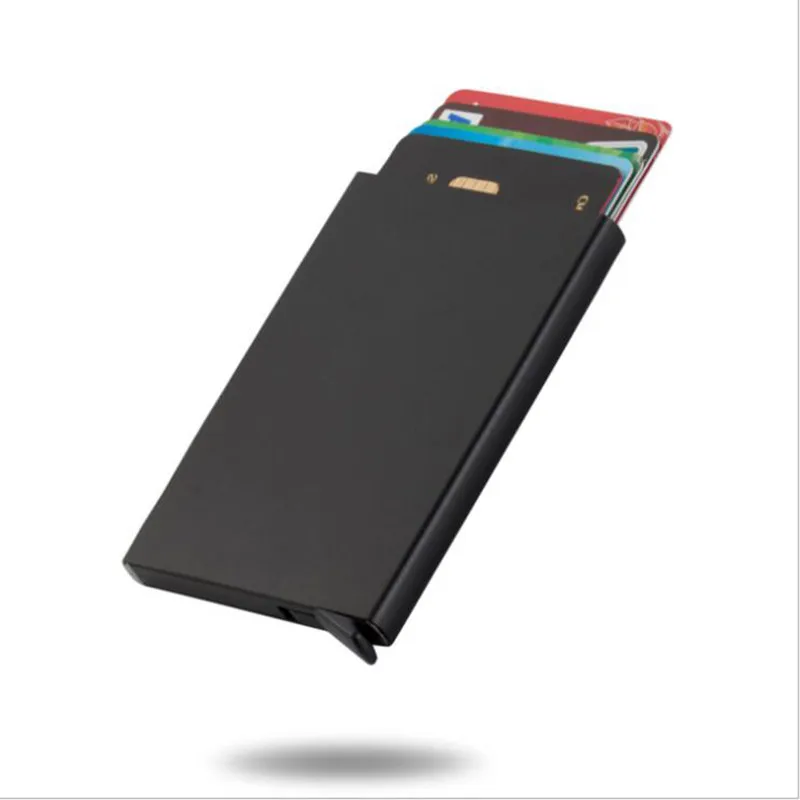 Anti-theft ID Credit Card Holder Porte Carte Thin Aluminium Metal Wallets Pocket Case Bank Women Men Credit Card Box
Anti-theft ID Credit Card Holder Porte Carte Thin Aluminium Metal Wallets Pocket Case Bank Women Men Credit Card Box