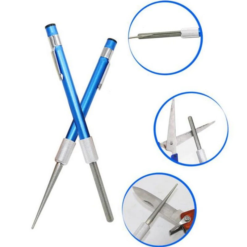 1 piece Diamond Plated Carbon Steel Multi Purpose Pen Shape Knife Sharpener For Fishhook Knife Grindstone Outdoor Tool
1 piece Diamond Plated Carbon Steel Multi Purpose Pen Shape Knife Sharpener For Fishhook Knife Grindstone Outdoor Tool