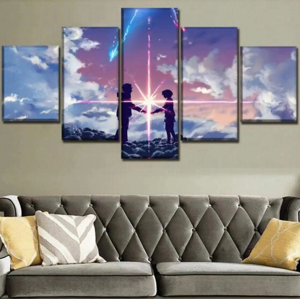 5 Piece Wall Art Canvas Painting Anime Character Movie Poster Pictures Modern Living Room Nordic Home Decoration Modular
5 Piece Wall Art Canvas Painting Anime Character Movie Poster Pictures Modern Living Room Nordic Home Decoration Modular