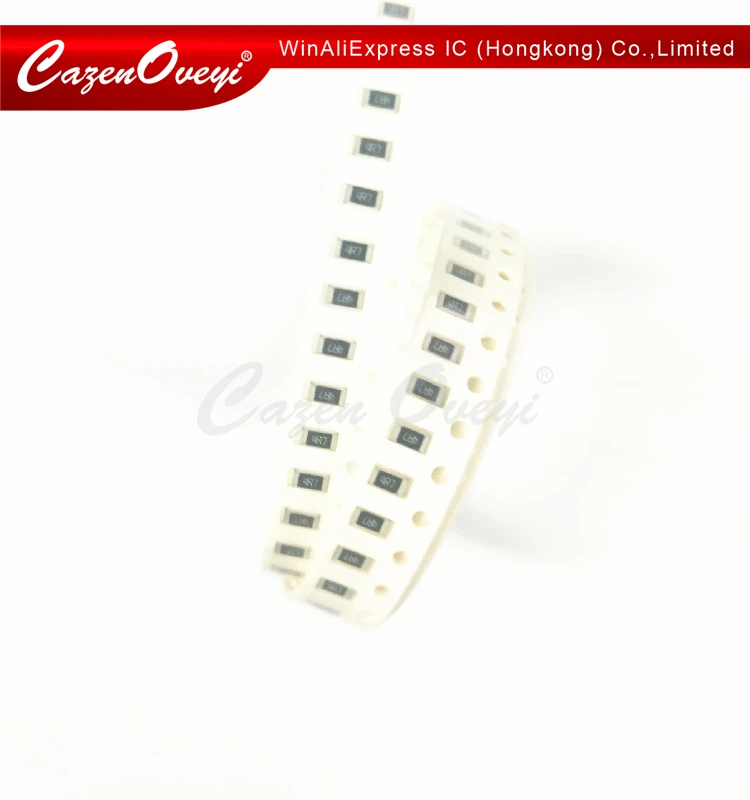 100 шт./лот 1206 SMD резистор 1% 470 Ом Чип 0 25 Вт 1/4 470R 471 | Электронные компоненты и