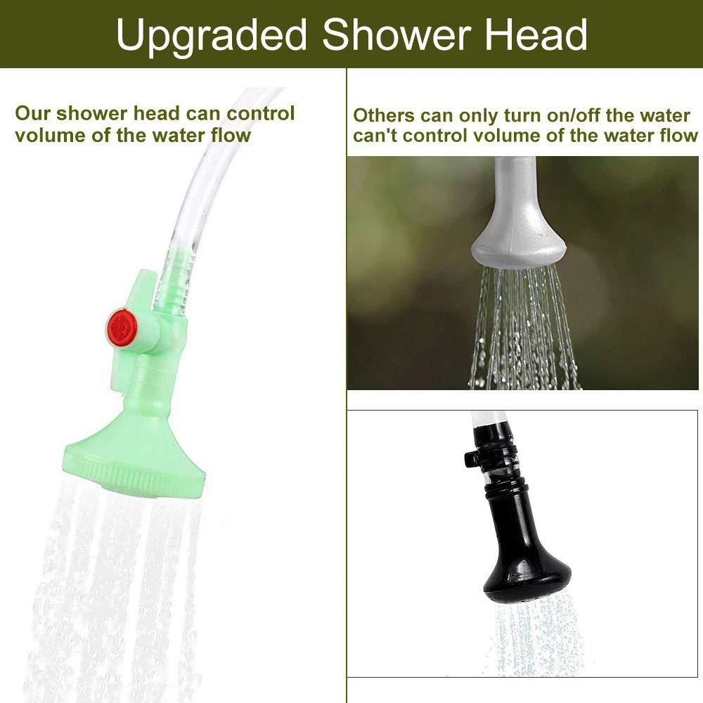 Water Bags 20L Outdoor Solar Camping Shower Bag Heating Shower Hydration Bag Hose Switchable Shower Head Camping Equipment
Water Bags 20L Outdoor Solar Camping Shower Bag Heating Shower Hydration Bag Hose Switchable Shower Head Camping Equipment