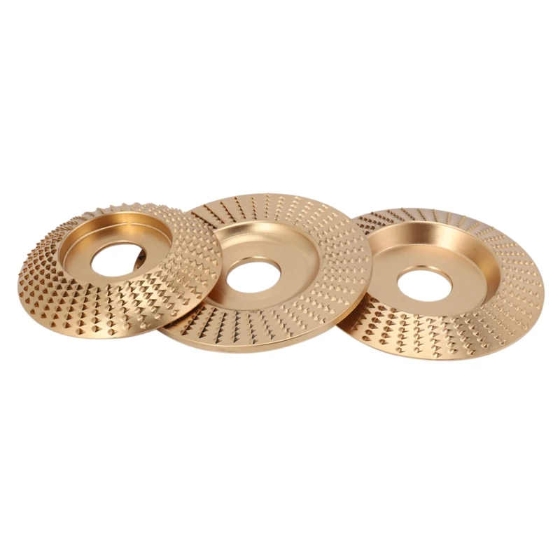 3Pcs Wood Grinding Wheel Rotary Disc Sanding Woodworking Carving Abrasive Disc Tools for Angle Grinder Bore 22mm
3Pcs Wood Grinding Wheel Rotary Disc Sanding Woodworking Carving Abrasive Disc Tools for Angle Grinder Bore 22mm