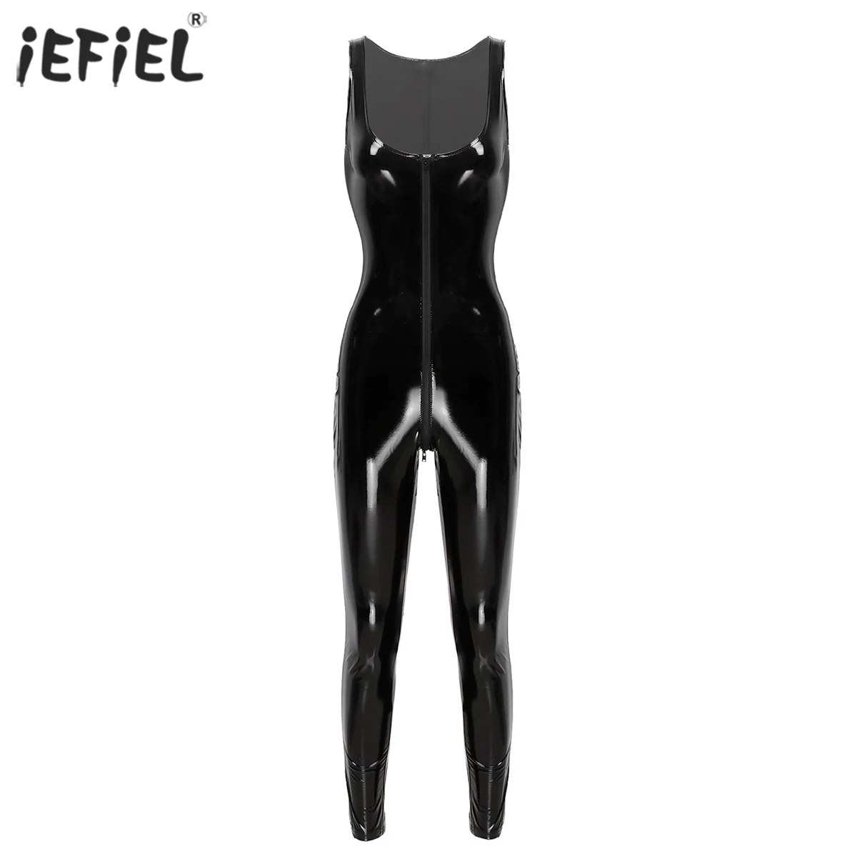Womens Ladies Patent Leather Pole Exotic Costumes Jumpsuit Latex Bodycon Wet Look Breast Zipper Catsuit Bodysuit Sexy Clubwear
Womens Ladies Patent Leather Pole Exotic Costumes Jumpsuit Latex Bodycon Wet Look Breast Zipper Catsuit Bodysuit Sexy Clubwear