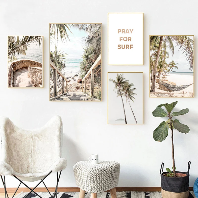 Natural Tropical Palm Tree Summer Ocean Beach Landscape Print Poster Canvas Painting Green Plant Modern Art Wall Home Decoration
Natural Tropical Palm Tree Summer Ocean Beach Landscape Print Poster Canvas Painting Green Plant Modern Art Wall Home Decoration