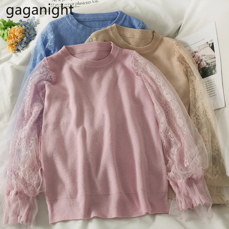 Gaganight милый женский однотонный кружевной свитер Однотонный женский модный осенне-зимний пуловер с круглым вырезом шикарный телефон новое п...
Gaganight милый женский однотонный кружевной свитер Однотонный женский модный осенне-зимний пуловер с круглым вырезом шикарный телефон новое п...