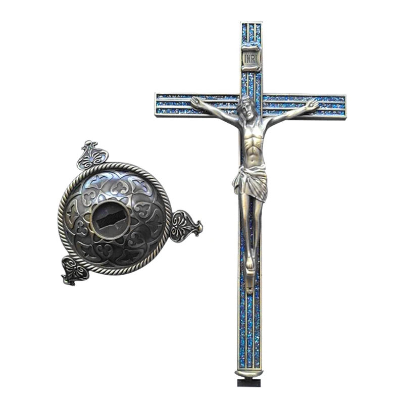Church Relics Figurines Crucifix Jesus Christ On The Stand Cross Wall Crucifix
Church Relics Figurines Crucifix Jesus Christ On The Stand Cross Wall Crucifix