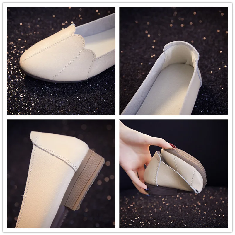 2021 Classic Women Petal Pointed Flats Leather Lightweight Comfortable Mother Shoes Large Size Breathable Wear-resistant Flats
2021 Classic Women Petal Pointed Flats Leather Lightweight Comfortable Mother Shoes Large Size Breathable Wear-resistant Flats