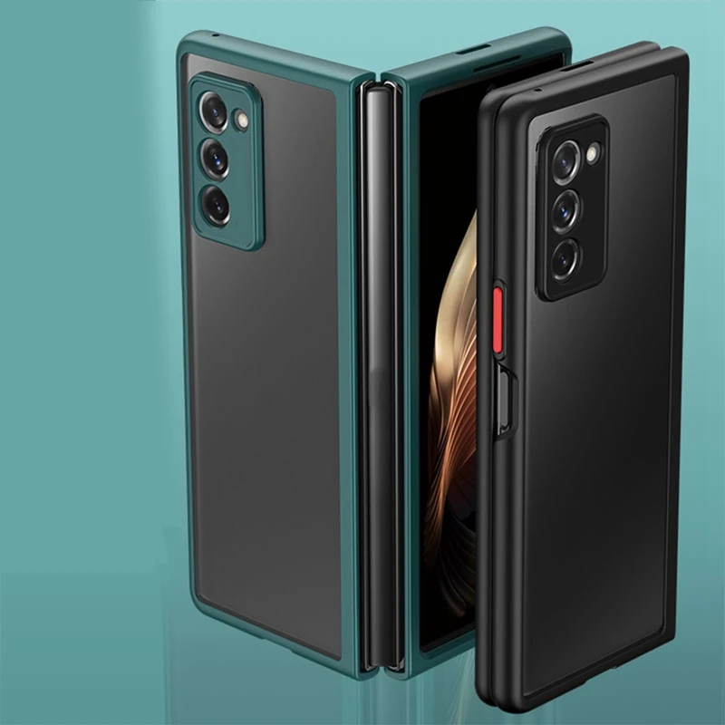 Case for Samsung Galaxy Z Fold 2 5G Frosted Translucent Case TPU Frame Hard Clear Back Cover for Galaxy Z Fold2 5G
Case for Samsung Galaxy Z Fold 2 5G Frosted Translucent Case TPU Frame Hard Clear Back Cover for Galaxy Z Fold2 5G