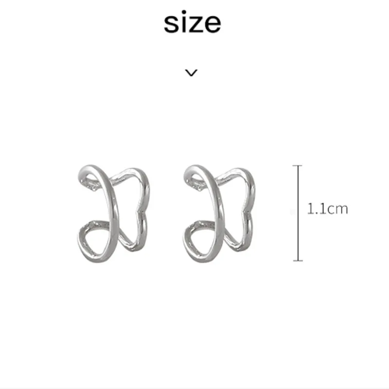 Double Heart Ear Bone Clip In 2021 New Fashion Advanced Sense Of The Atmosphere Of The Elegant Small Earpiece Without Ear Hole
Double Heart Ear Bone Clip In 2021 New Fashion Advanced Sense Of The Atmosphere Of The Elegant Small Earpiece Without Ear Hole