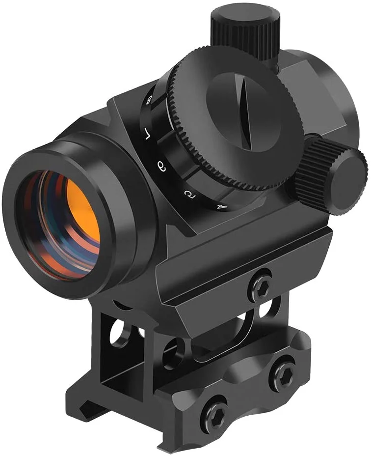 1x20 RDS-25 Red Dot Sight 4 MOA Micro Red Dot Gun Sight Rifle Scope with 1 inch Riser Mount Airsoft Hunting Accessory
1x20 RDS-25 Red Dot Sight 4 MOA Micro Red Dot Gun Sight Rifle Scope with 1 inch Riser Mount Airsoft Hunting Accessory