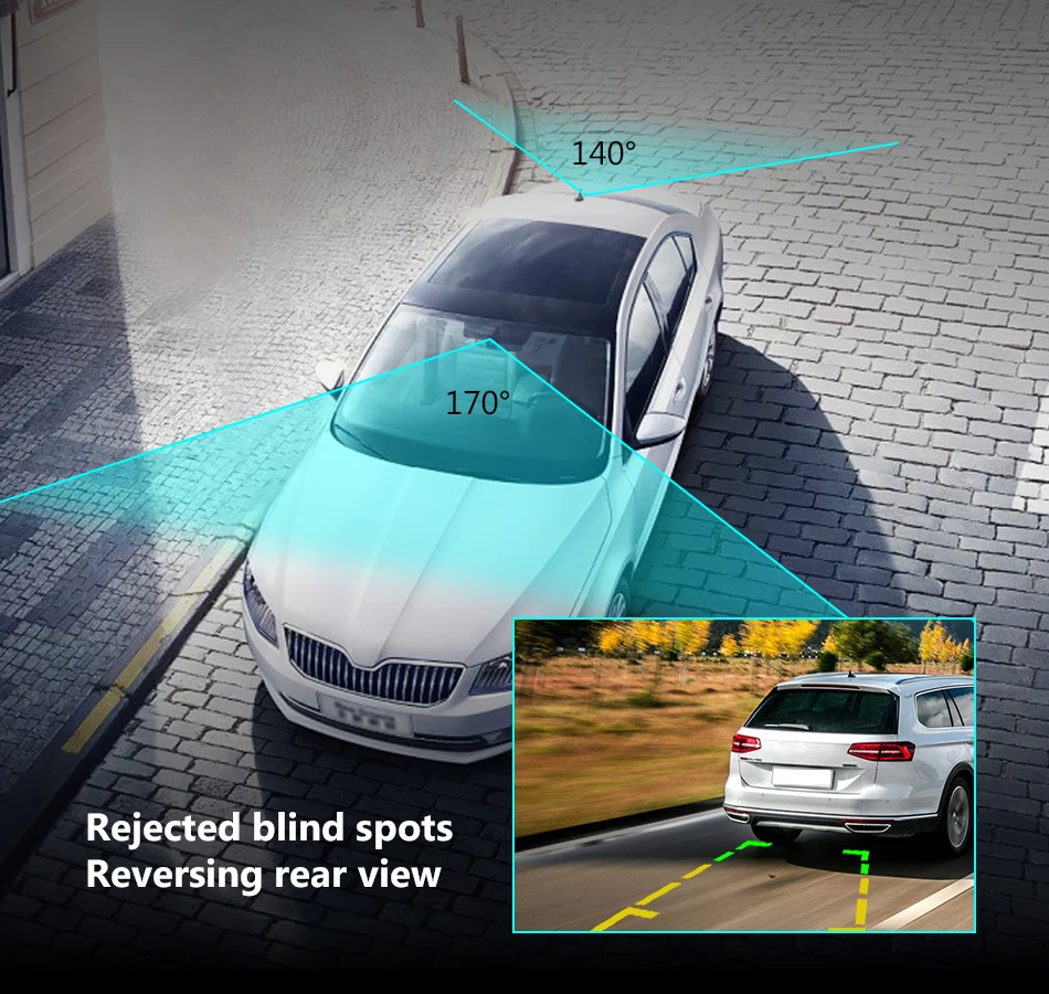 DEVELUCK Car Dvr Video Recorder Touch Screen Dash Cam Stream Media Voice Control Camera Loop Recording Motion Tracking Parking
DEVELUCK Car Dvr Video Recorder Touch Screen Dash Cam Stream Media Voice Control Camera Loop Recording Motion Tracking Parking