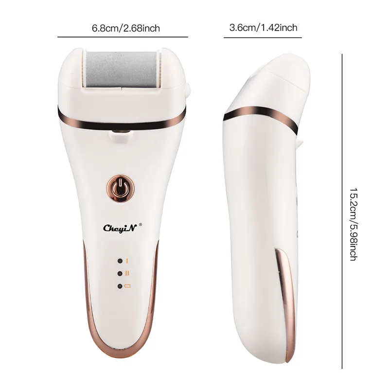 Rechargeable Foot Dead Skin Remover Waterproof Electric Foot File Feet Callus Remove Heel Dead Skin Peeling Roller Grinding Roll
Rechargeable Foot Dead Skin Remover Waterproof Electric Foot File Feet Callus Remove Heel Dead Skin Peeling Roller Grinding Roll