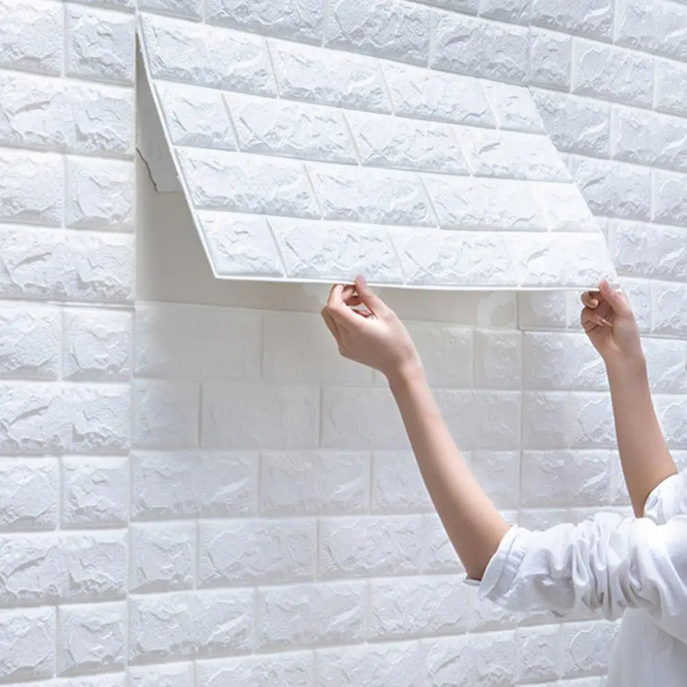 6pcs 3D Wall Stickers Imitation Brick Self-Adhesive Wall Panel Waterproof PE Foam Wallpaper for Bedroom Children's Room Kitchen
6pcs 3D Wall Stickers Imitation Brick Self-Adhesive Wall Panel Waterproof PE Foam Wallpaper for Bedroom Children's Room Kitchen