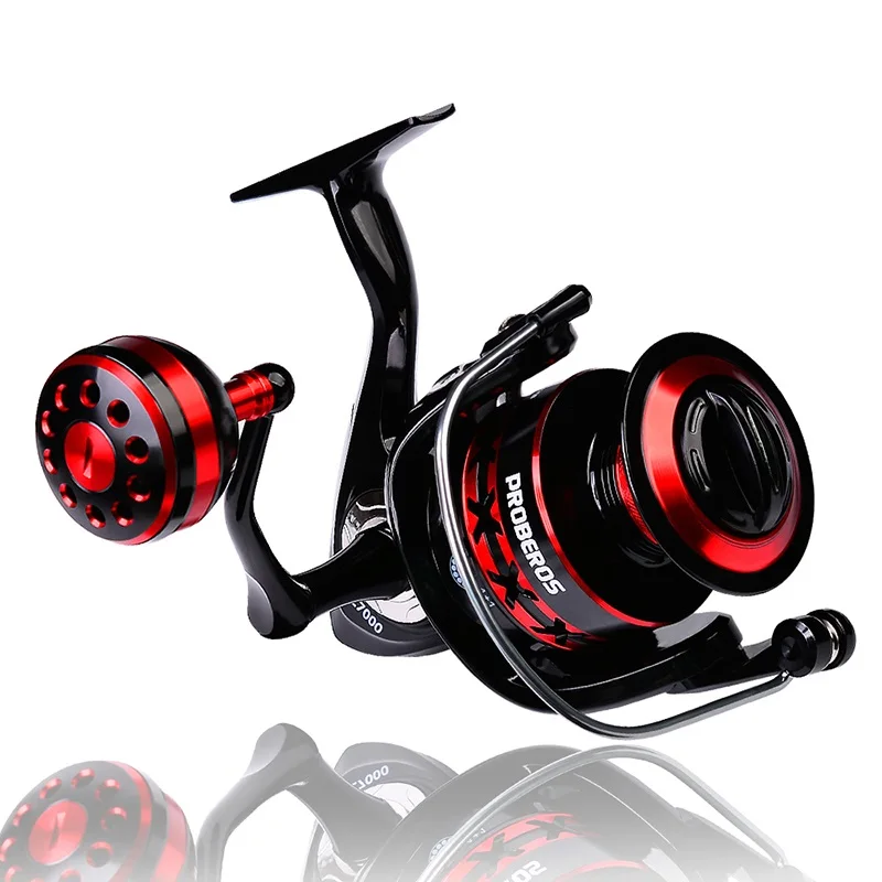 GOOSHING CNC Machine Spinning Reel 11-21KG Max Drag Metal Spool Saltwater Fishing Reel For Bass Pike Fishing 2000-7000 Series
GOOSHING CNC Machine Spinning Reel 11-21KG Max Drag Metal Spool Saltwater Fishing Reel For Bass Pike Fishing 2000-7000 Series