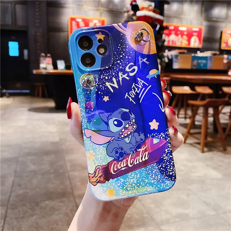 Disney Stitch Cartoon Mobile Phone Case with Lanyard for iPhone x/xs xr xsmax 7/8 plus 11 pro max 12pro max Cute phone Shell
Disney Stitch Cartoon Mobile Phone Case with Lanyard for iPhone x/xs xr xsmax 7/8 plus 11 pro max 12pro max Cute phone Shell