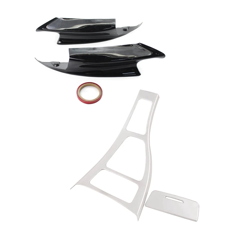 Car ABS Chrome Center Console Gear Shift Frame with Car Front Bumper Splitter Lips
Car ABS Chrome Center Console Gear Shift Frame with Car Front Bumper Splitter Lips