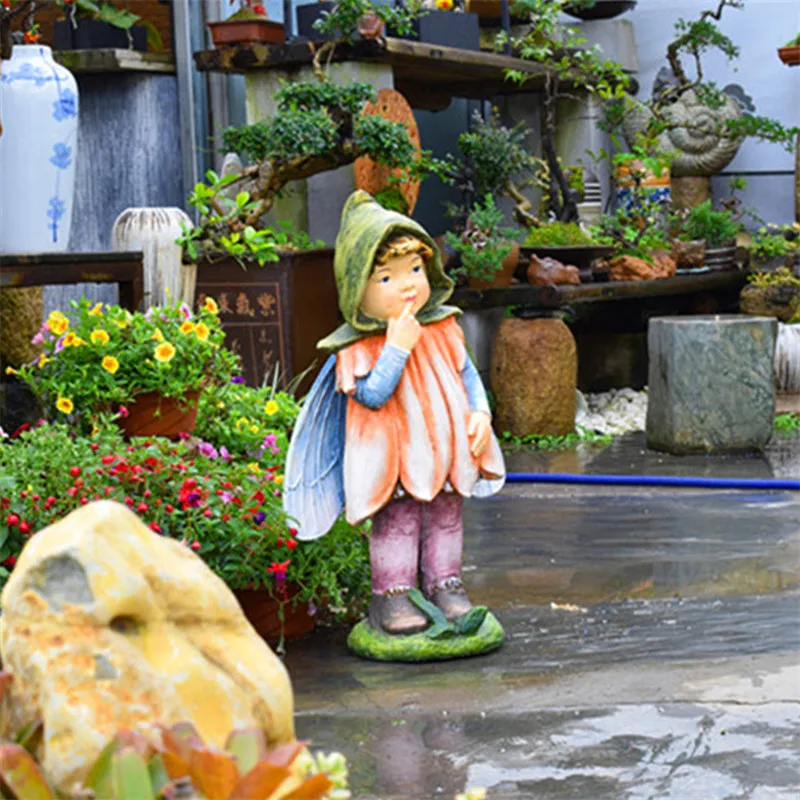 Bao Guang Ta Nordic Flower Fairy Garden Statue Creative Cartoon Figure Sculpture Balcony Courtyard Outdoor Home Decor A2735
Bao Guang Ta Nordic Flower Fairy Garden Statue Creative Cartoon Figure Sculpture Balcony Courtyard Outdoor Home Decor A2735