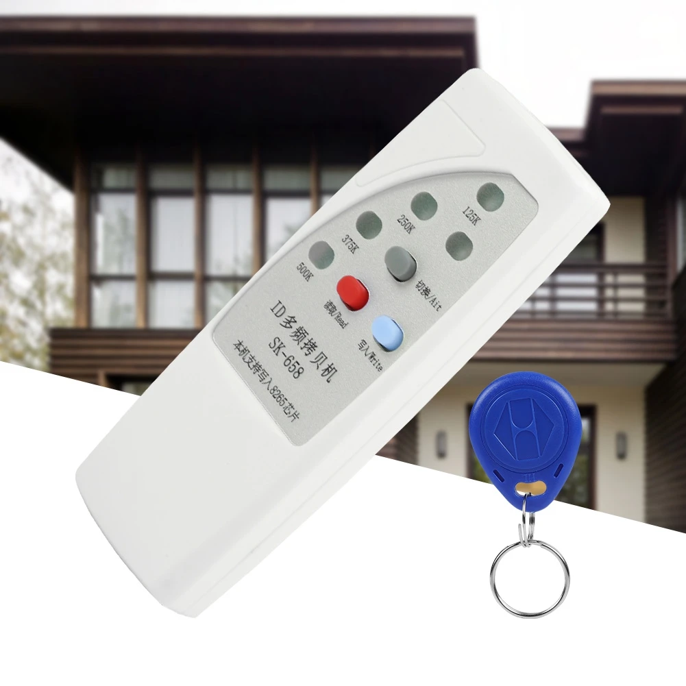 New 13Pcs Handheld Rfid Card Reader Writer 125KHz Copier Duplicator ID Tags Programmer 6 Writable Tags + 6 Cards Kit
New 13Pcs Handheld Rfid Card Reader Writer 125KHz Copier Duplicator ID Tags Programmer 6 Writable Tags + 6 Cards Kit