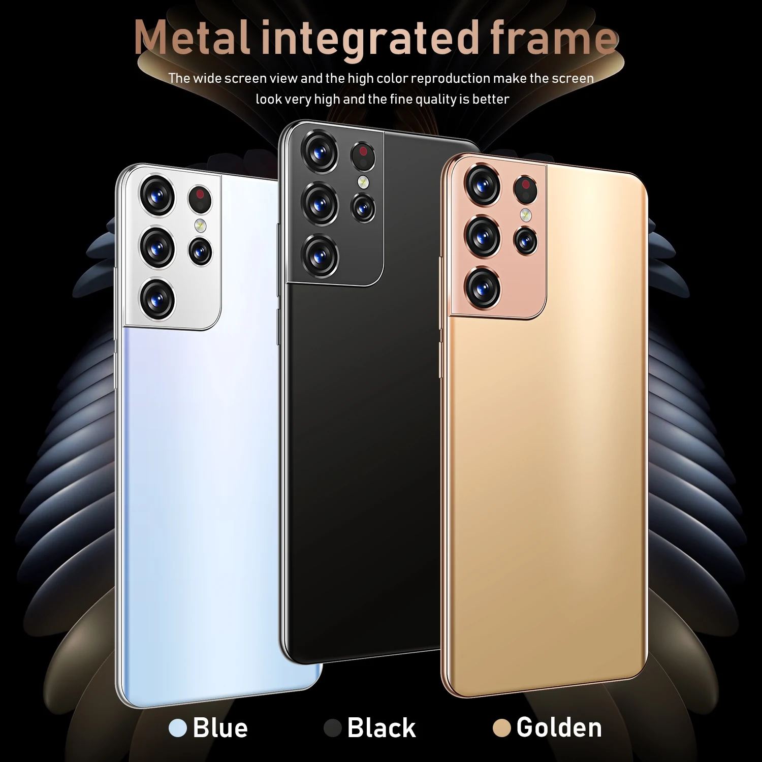 2021 Newest S25 Ultra 12+512GB SmartPhone 6000mAh 10 Core 6.6Inch 24+48MP Support Face Recognition 5G Network Mobilephone
2021 Newest S25 Ultra 12+512GB SmartPhone 6000mAh 10 Core 6.6Inch 24+48MP Support Face Recognition 5G Network Mobilephone