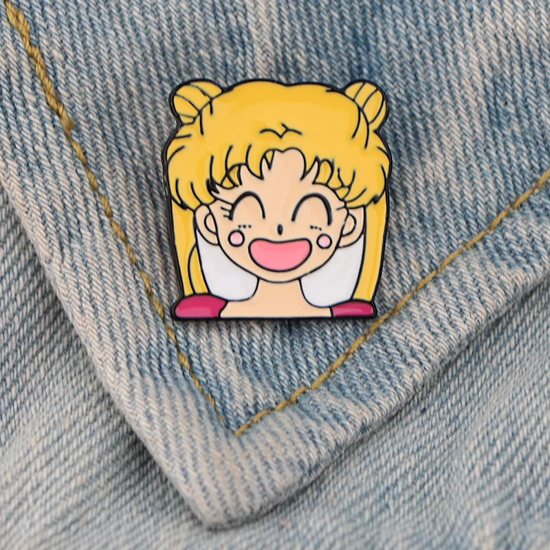 Cute cartoon character DIY Zinc Alloy Enamel pins medal insignia para backpack shirt cloth bag brooches badges E0697 
Cute cartoon character DIY Zinc Alloy Enamel pins medal insignia para backpack shirt cloth bag brooches badges E0697