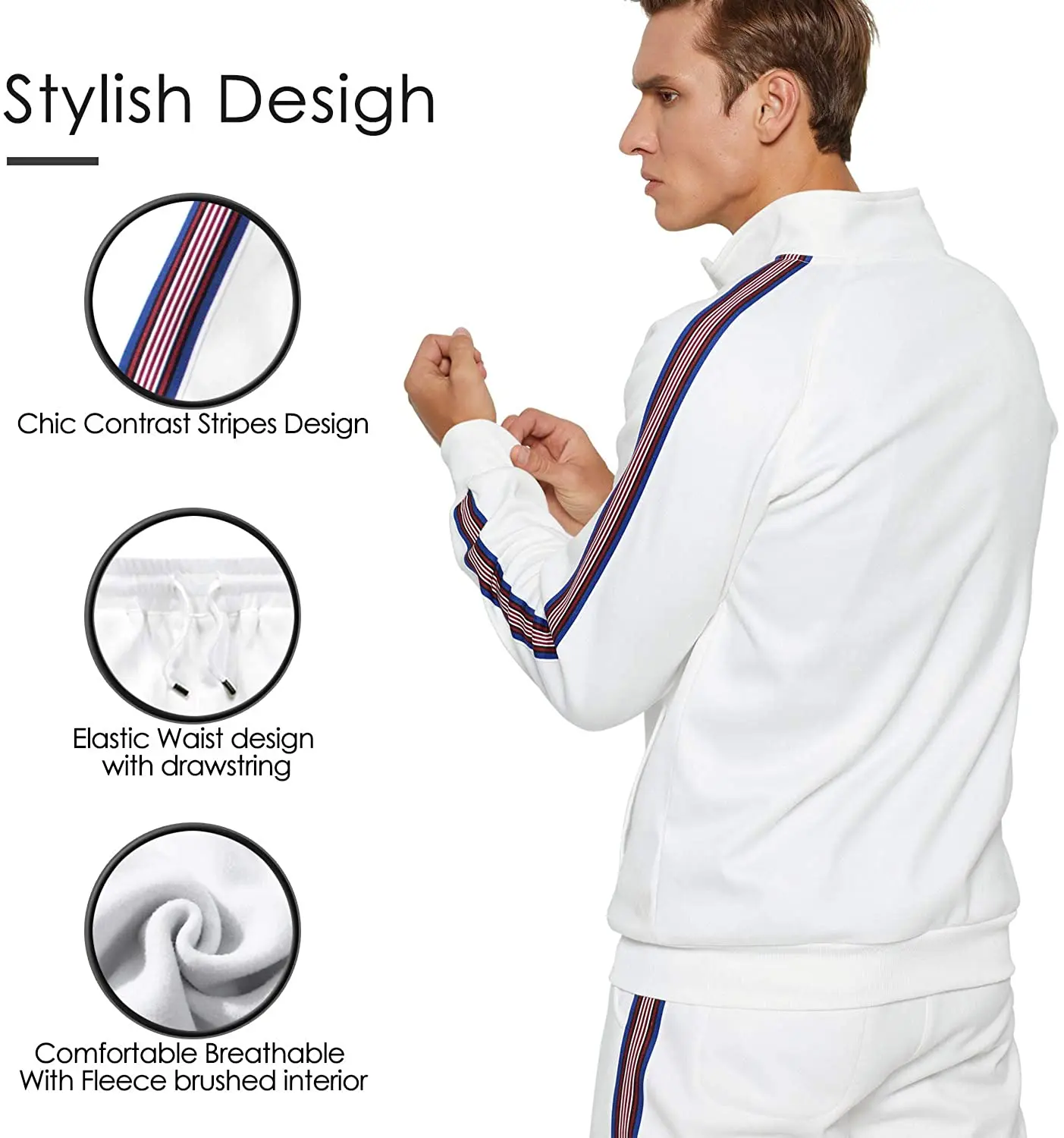 Brand Men Tracksuit 2 Pieces Men's Spring Jacket Casual Zipper Jackets Sportswear+Pants Sweatshirt Sports Suit Men Sets Clothing
Brand Men Tracksuit 2 Pieces Men's Spring Jacket Casual Zipper Jackets Sportswear+Pants Sweatshirt Sports Suit Men Sets Clothing