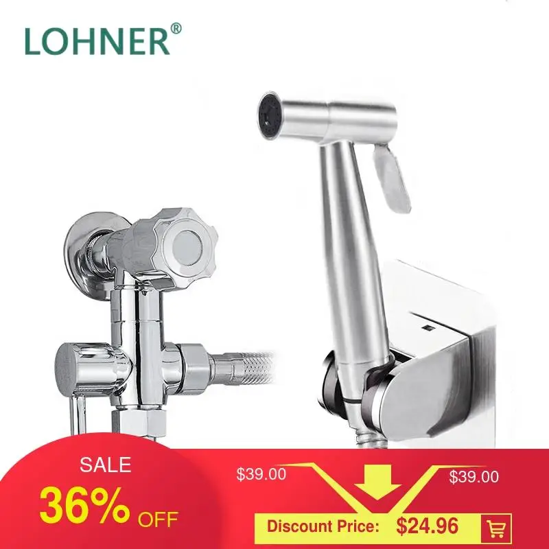 Распылитель для туалетной воды Lohner Портативные Биде, ручной, из нержавеющей стали
Распылитель для туалетной воды Lohner Портативные Биде, ручной, из нержавеющей стали
