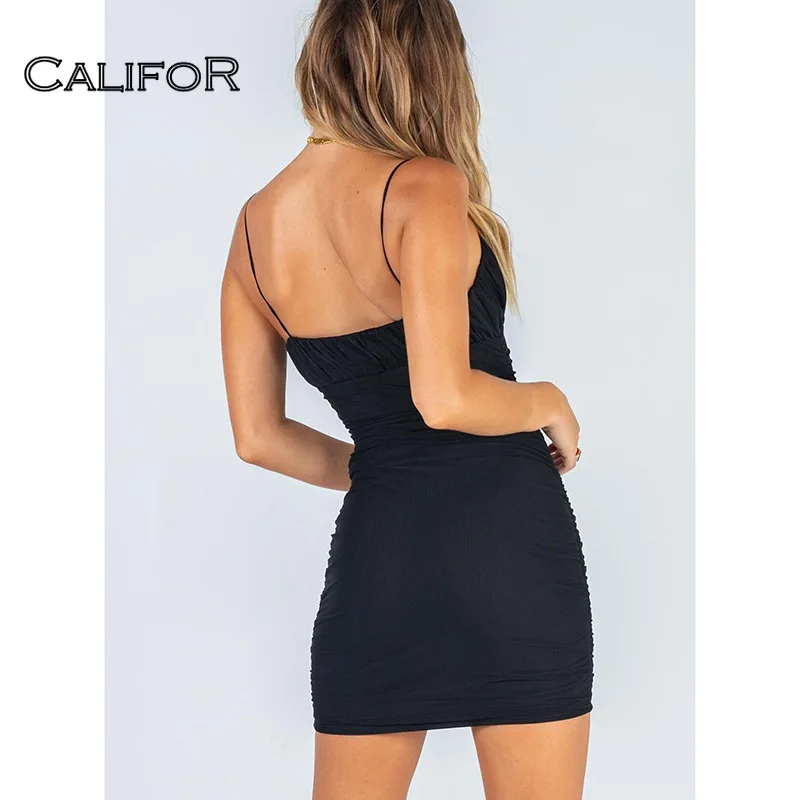 Strap Pleated Bodycon Dress 2021 Summer Women's Fashion Streetwear Backless Solid Purple Sundresses for Women Party Dress
Strap Pleated Bodycon Dress 2021 Summer Women's Fashion Streetwear Backless Solid Purple Sundresses for Women Party Dress