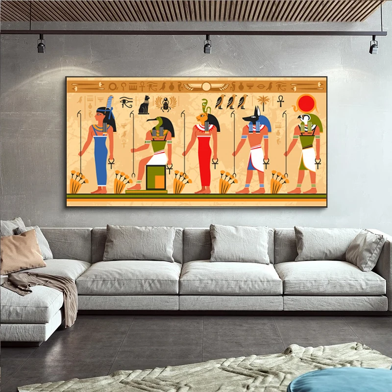 Ancient Egypt Wall Art Canvas Painting Scarab Egypt God Pictures Oil Painting Posters and Prints for Home Living Room Decoration
Ancient Egypt Wall Art Canvas Painting Scarab Egypt God Pictures Oil Painting Posters and Prints for Home Living Room Decoration