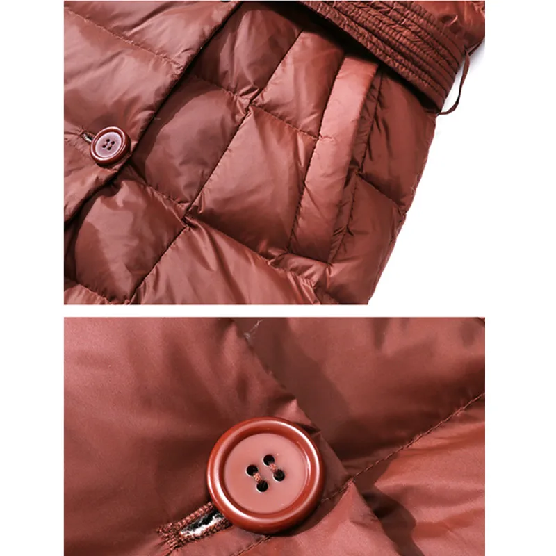 2020 Long Jacket Women 90% White Duck Down Parka Winter Tassel Hooded Slim Down Coat With belt Female Down Thick Warm Outerwear
2020 Long Jacket Women 90% White Duck Down Parka Winter Tassel Hooded Slim Down Coat With belt Female Down Thick Warm Outerwear