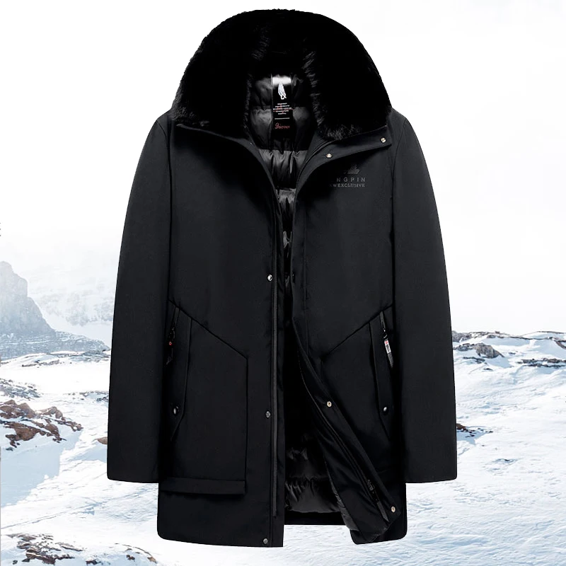 High Quality Luxury Men's Fur Winter Heated Long Down Heating Jackets Coats 2021 Clothing
High Quality Luxury Men's Fur Winter Heated Long Down Heating Jackets Coats 2021 Clothing