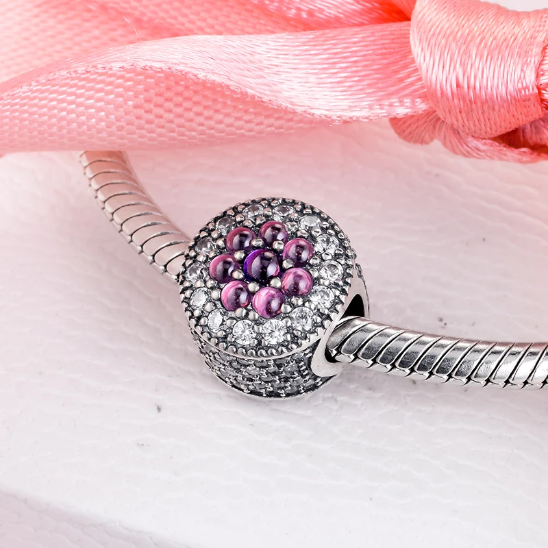 Charms 925 Silver Original Fit Pandora Bracelets Sterling Silver Dazzling Floral Charm Beads for Women diy Jewelry
Charms 925 Silver Original Fit Pandora Bracelets Sterling Silver Dazzling Floral Charm Beads for Women diy Jewelry