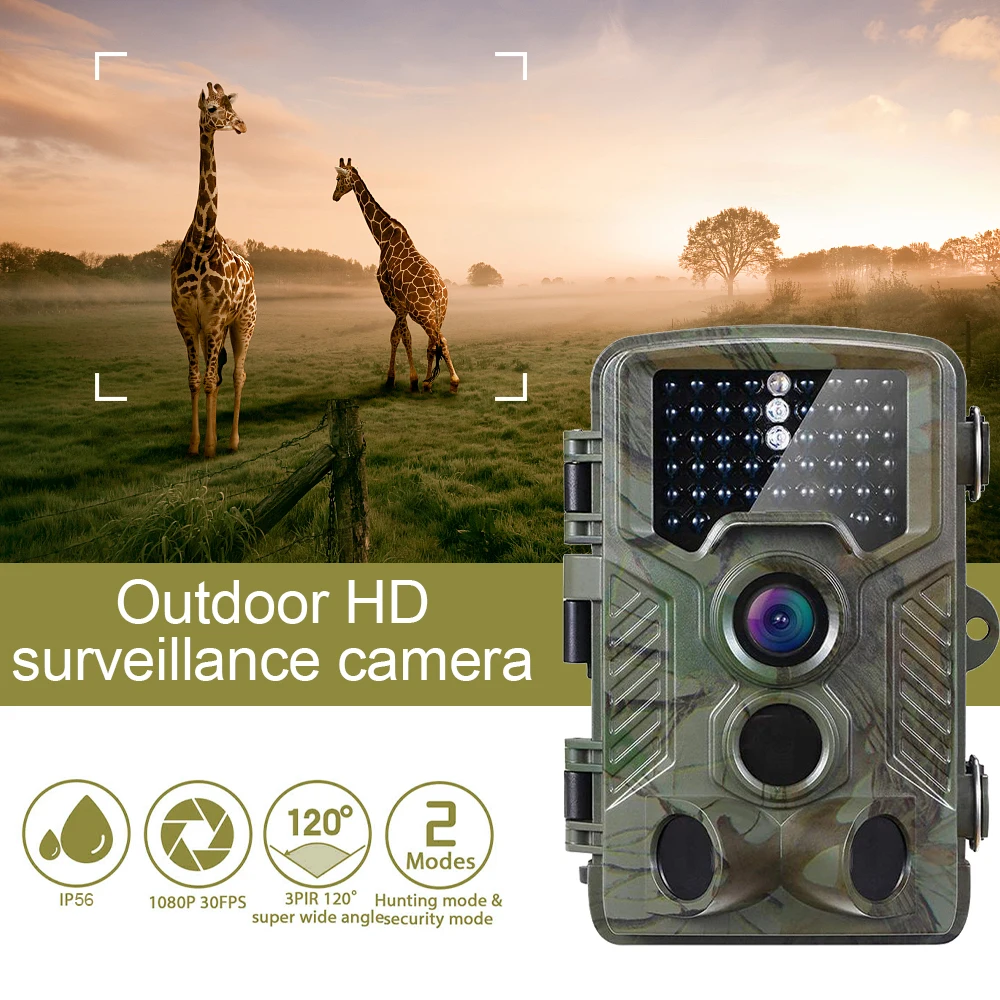 HC881 HD 1080P Hunting Camera 16MP 20M Infrared Night Vision Wildlife Scouting Hunting Trail Camera Fast Trigger Time 120 Angle
HC881 HD 1080P Hunting Camera 16MP 20M Infrared Night Vision Wildlife Scouting Hunting Trail Camera Fast Trigger Time 120 Angle