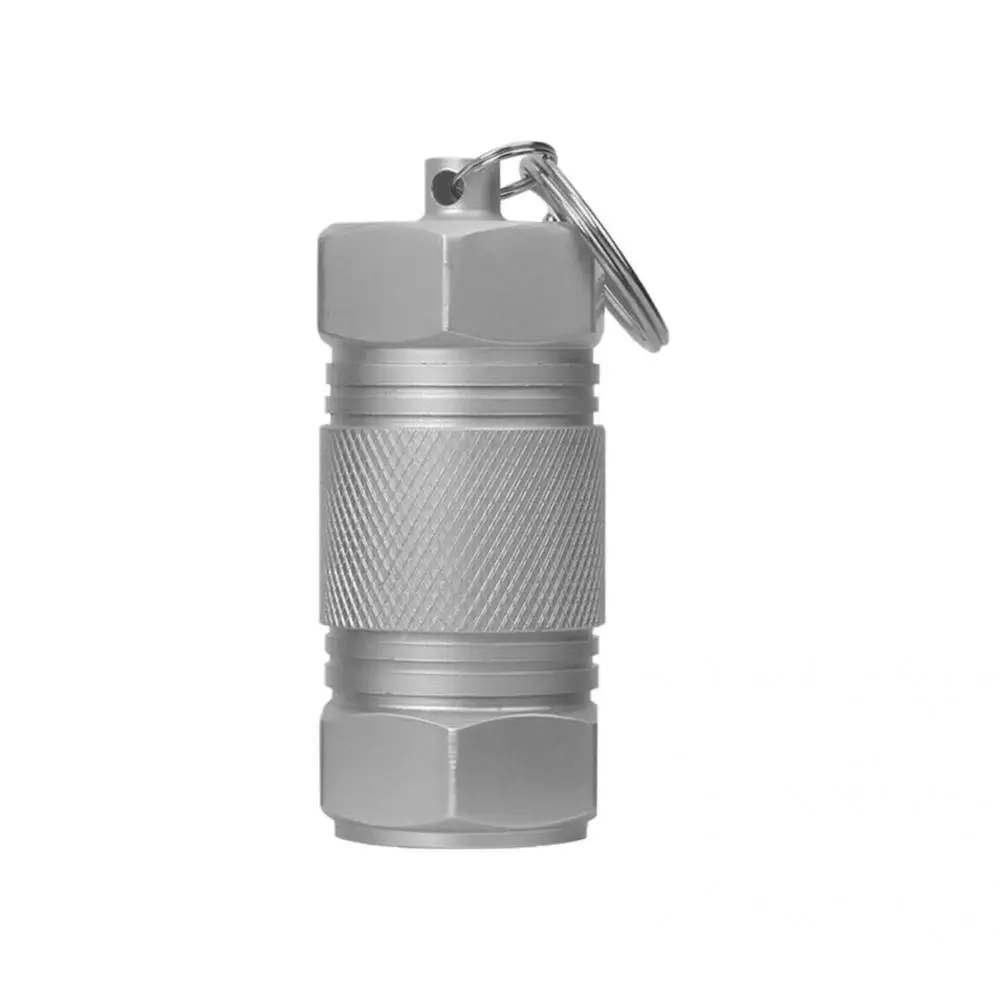 Sealing Ring Convenient Hexagonal Pill Container Holder Sturdy Pocket Pill Case Rust Resistant Survival Tool
Sealing Ring Convenient Hexagonal Pill Container Holder Sturdy Pocket Pill Case Rust Resistant Survival Tool