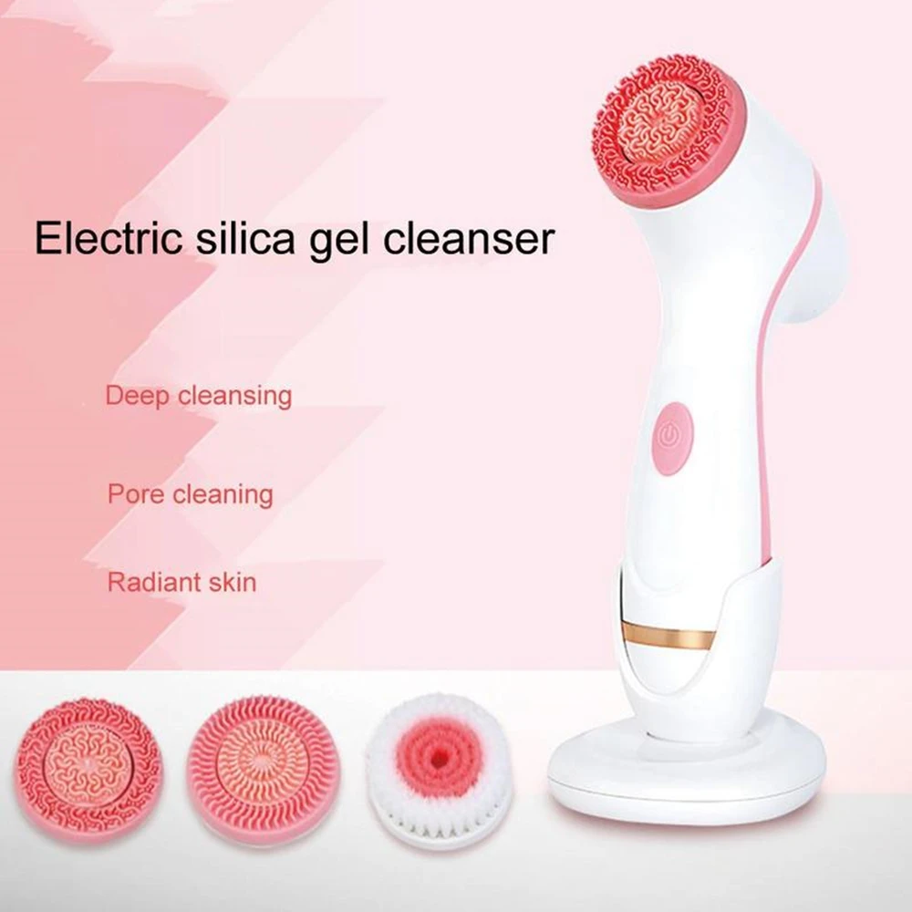 Electric Washing Machine Facial Cleansing Brush Silicone Rotating Face Brush Deep Cleaning Skin Peeling Cleanser Beauty
Electric Washing Machine Facial Cleansing Brush Silicone Rotating Face Brush Deep Cleaning Skin Peeling Cleanser Beauty