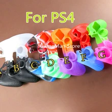 15 шт. для PS4 Pro тонкий цветной нескользящий Силиконовый Резиновый