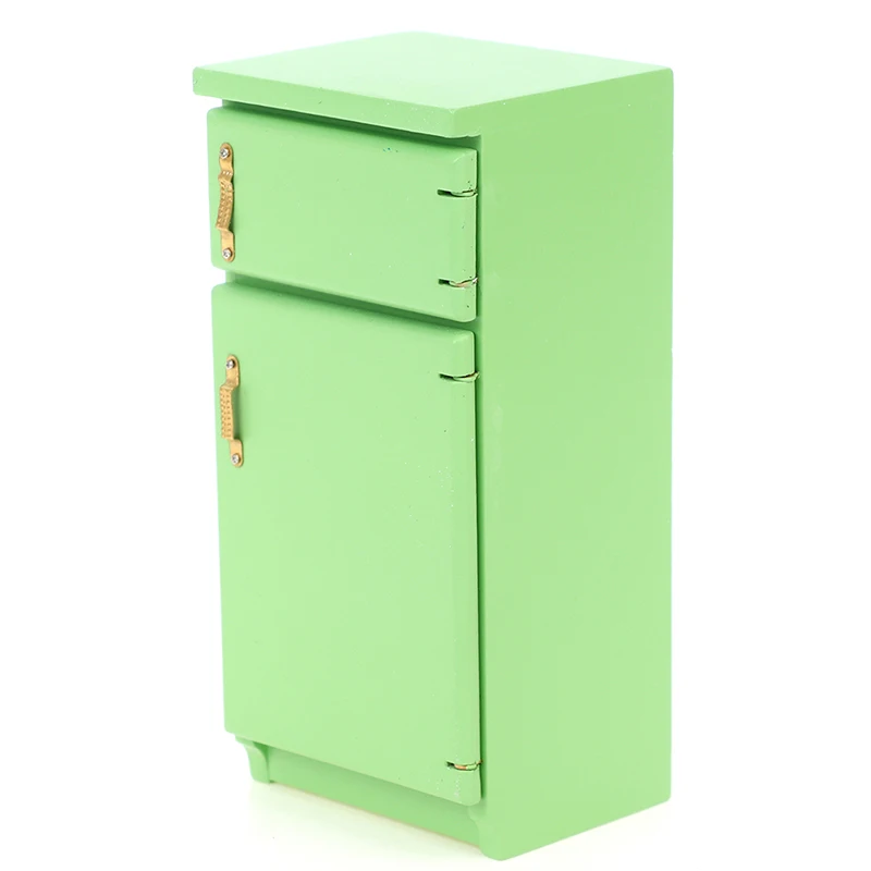 1/12 Dollhouse Refrigerator Miniature Fridge Model Dolls Toy Kicthen Furniture for Decoration in Green and Purple
1/12 Dollhouse Refrigerator Miniature Fridge Model Dolls Toy Kicthen Furniture for Decoration in Green and Purple