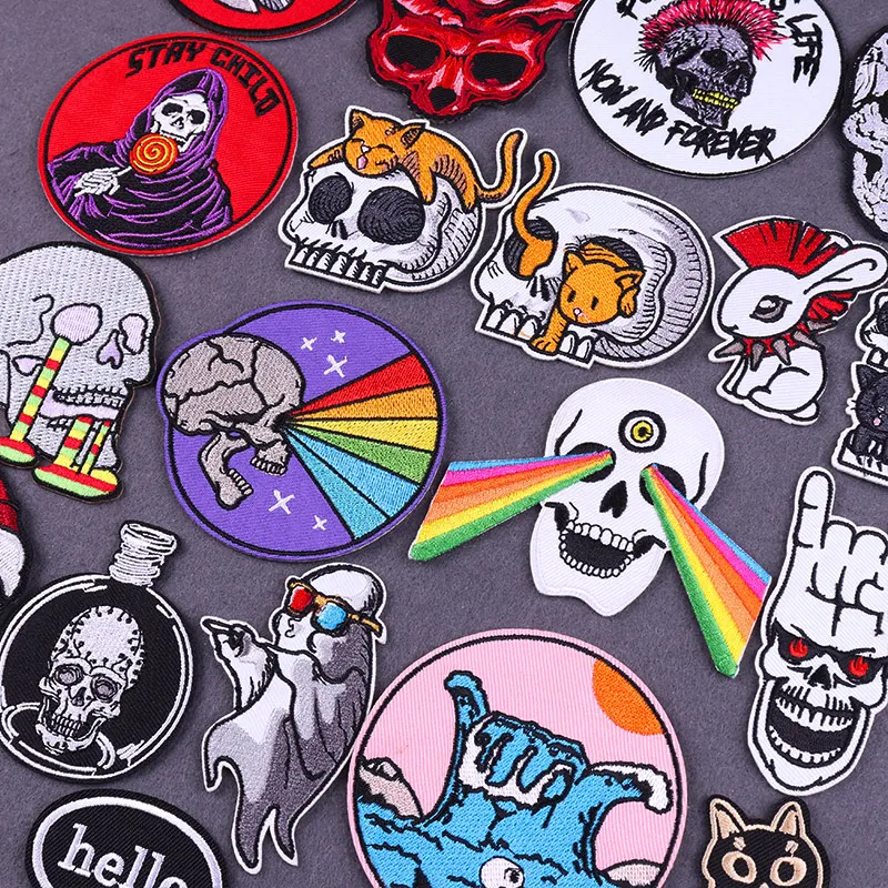 Funny Animal Iron On Patches Hippie Punk Patches For Clothing Patches On Clothes Embroidered Patches For Clothing Badge Stickers
Funny Animal Iron On Patches Hippie Punk Patches For Clothing Patches On Clothes Embroidered Patches For Clothing Badge Stickers