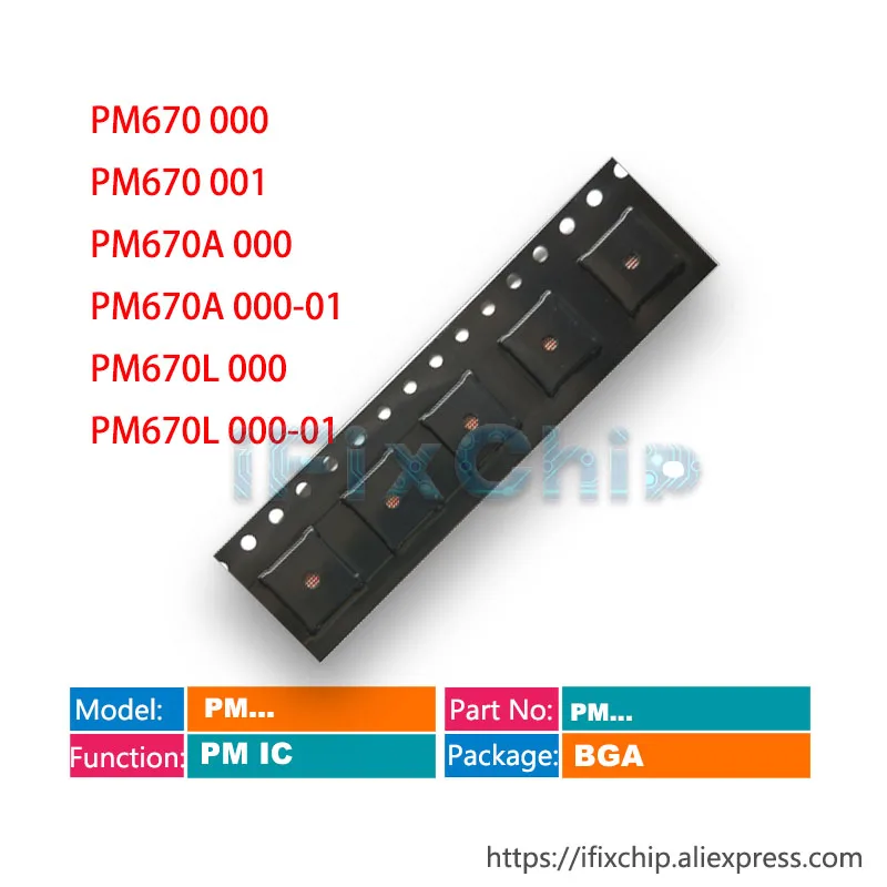 10pcs/lot PM670 000 PM670 001 PM670A 000 PM670A 000-01 PM670L 000 PM670L 000-01 Power PM IC PMIC Chip
10pcs/lot PM670 000 PM670 001 PM670A 000 PM670A 000-01 PM670L 000 PM670L 000-01 Power PM IC PMIC Chip