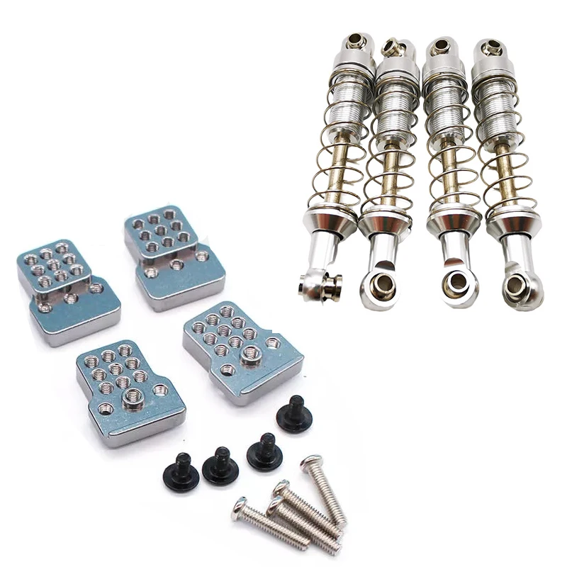 4PCS Aluminum Alloy Shock Absorber With Extender Hard Kits for WPL C14 C24 C34 C44 for MN D90 D91 MN45 MN96 MN99 RC Car Parts
4PCS Aluminum Alloy Shock Absorber With Extender Hard Kits for WPL C14 C24 C34 C44 for MN D90 D91 MN45 MN96 MN99 RC Car Parts