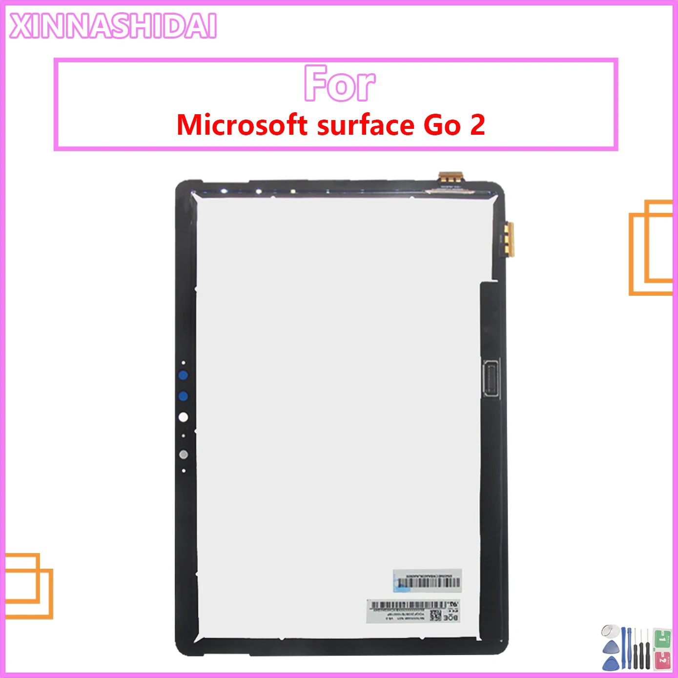 100% Протестировано для Microsoft Surface Go 2 1901 1926 1927 LCD дисплей кодирующий преобразователь сенсорного экрана в сборе для Surface Go 2 LCD дисплей 
100% Протестировано для Microsoft Surface Go 2 1901 1926 1927 LCD дисплей кодирующий преобразователь сенсорного экрана в сборе для Surface Go 2 LCD дисплей