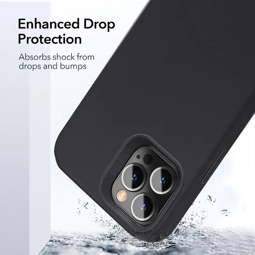 ESR Magnetic Soft Case for iPhone 12 iPhone 12 Pro Cover with Magnetic Ring Wireless Charger Liquid Silicone Case
ESR Magnetic Soft Case for iPhone 12 iPhone 12 Pro Cover with Magnetic Ring Wireless Charger Liquid Silicone Case