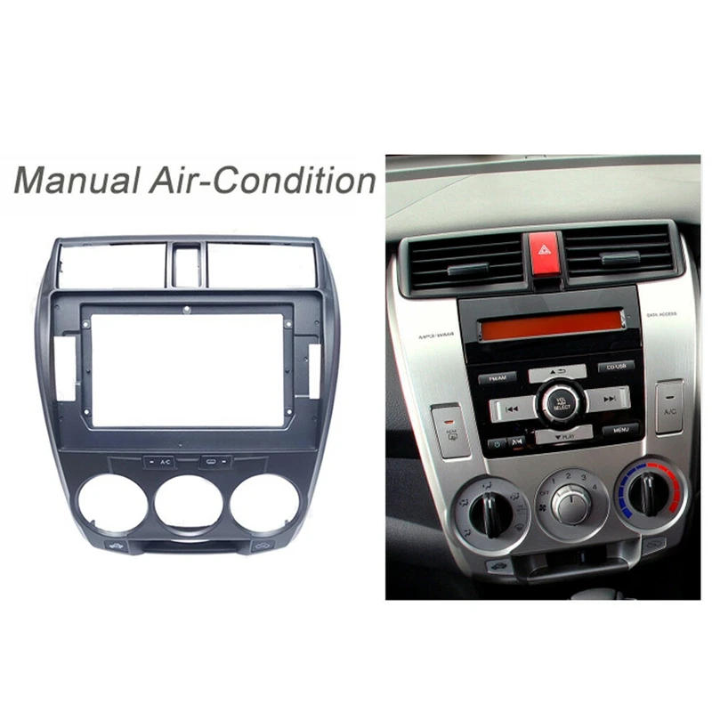 2 Din Fascia DVD Radio Manual Air Condition Stereo Panel for HONDA City 2008+ Ballade 2011+ Manual Air Condition
2 Din Fascia DVD Radio Manual Air Condition Stereo Panel for HONDA City 2008+ Ballade 2011+ Manual Air Condition