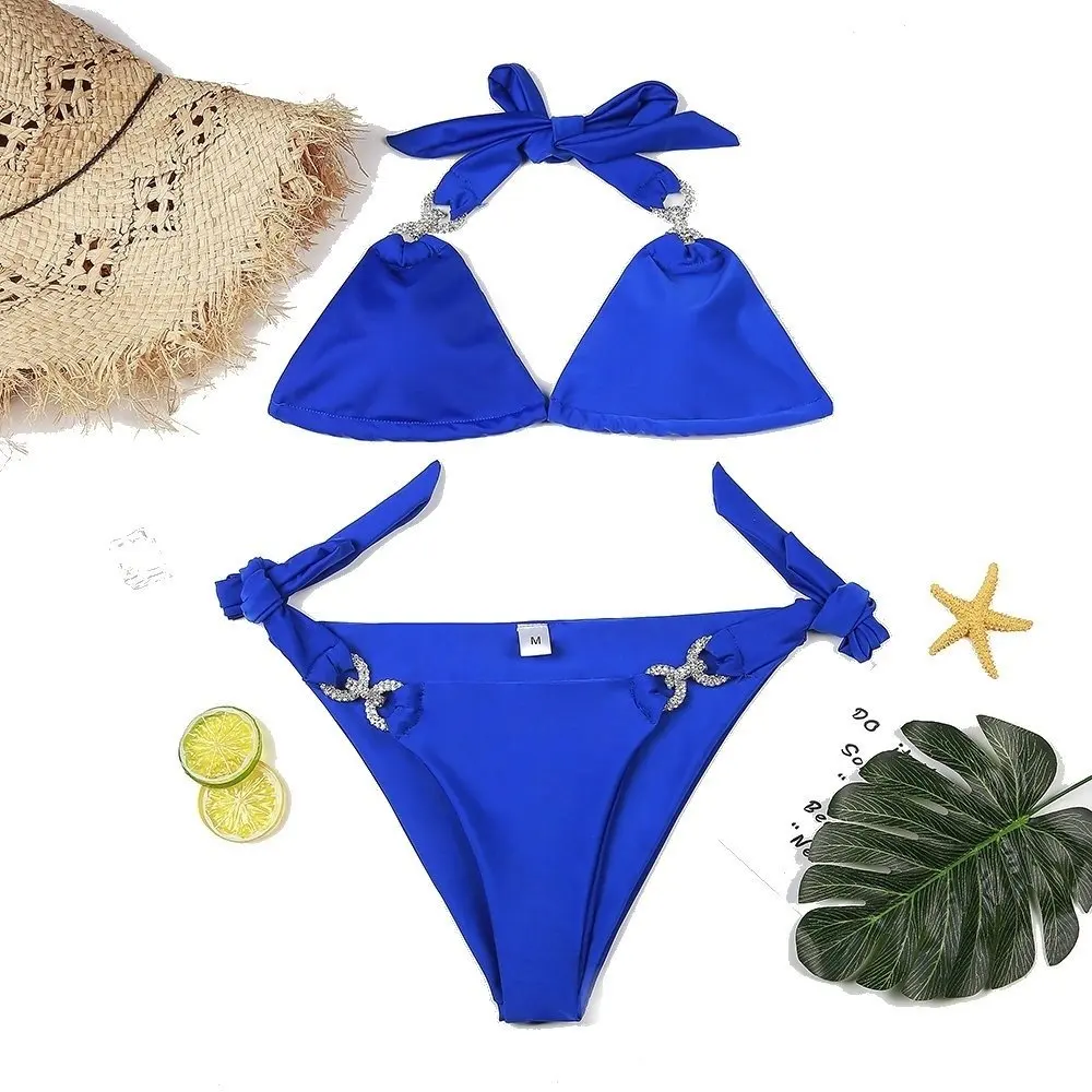 New Women 2PCS Shiny Diamond Bikini Set Tankini Sexy Bra Swimsuit Praty Bathing Suit
New Women 2PCS Shiny Diamond Bikini Set Tankini Sexy Bra Swimsuit Praty Bathing Suit