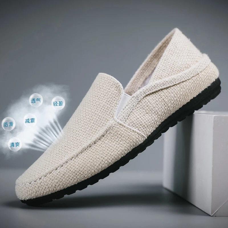 Men's Casual Shoes, Canvas Cloth, Men's Light Loafers, Comfortable, Breathable, Lightweight High-quality Shoes, Large Size 39-44
Men's Casual Shoes, Canvas Cloth, Men's Light Loafers, Comfortable, Breathable, Lightweight High-quality Shoes, Large Size 39-44
