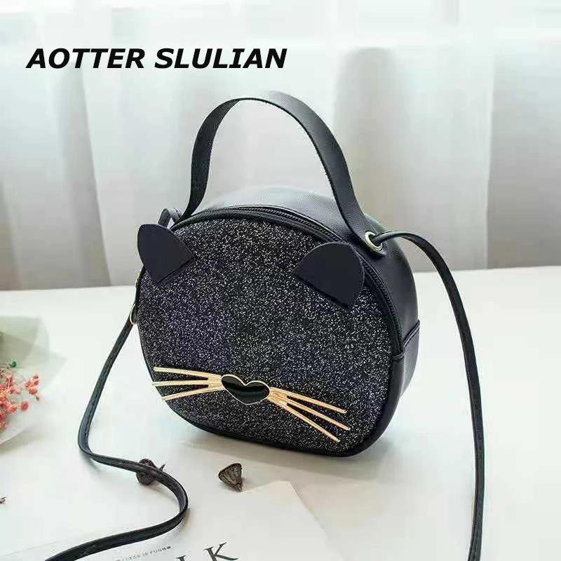 Women Rhinestone Small Pouch Cute kitten Round Bag Female Shoulder Bag Fashion Handbags Travel Party Clutches Bag Leopard Pocket
Women Rhinestone Small Pouch Cute kitten Round Bag Female Shoulder Bag Fashion Handbags Travel Party Clutches Bag Leopard Pocket